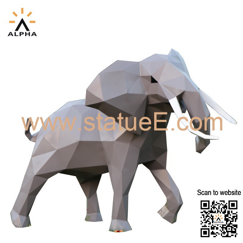 metal elephant statue